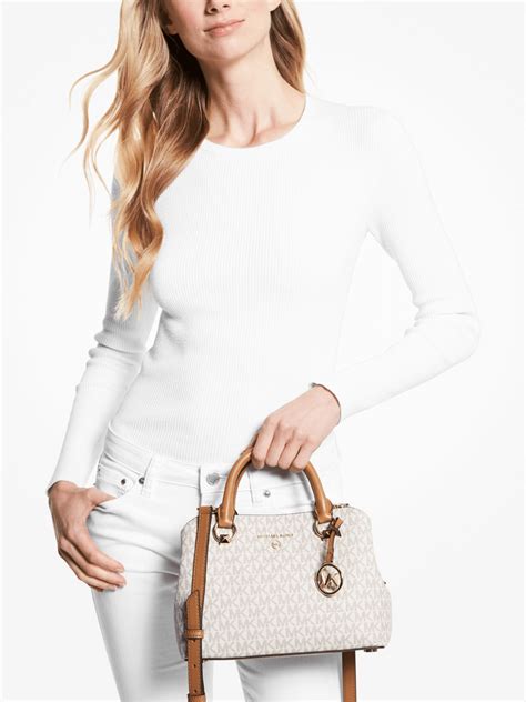 michael michael kors edith small logo satchel|Edith Small Logo Satchel .